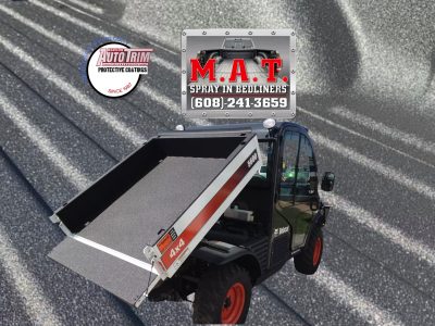 Bobcat and UTV Bed Liner Coating