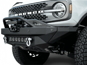 Add-on wings installed on FS-15 Series Front Bumper