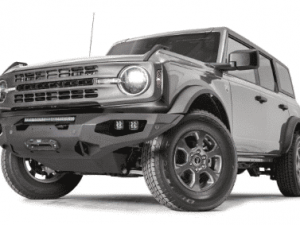 Fab Fours matrix front bumper installed on Ford Bronco