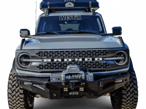 Westin XTS Front Bumper installed on Ford Bronco