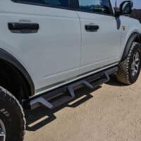 Westin HDX Drop Nerf Step Bars installed on Ford Bronco